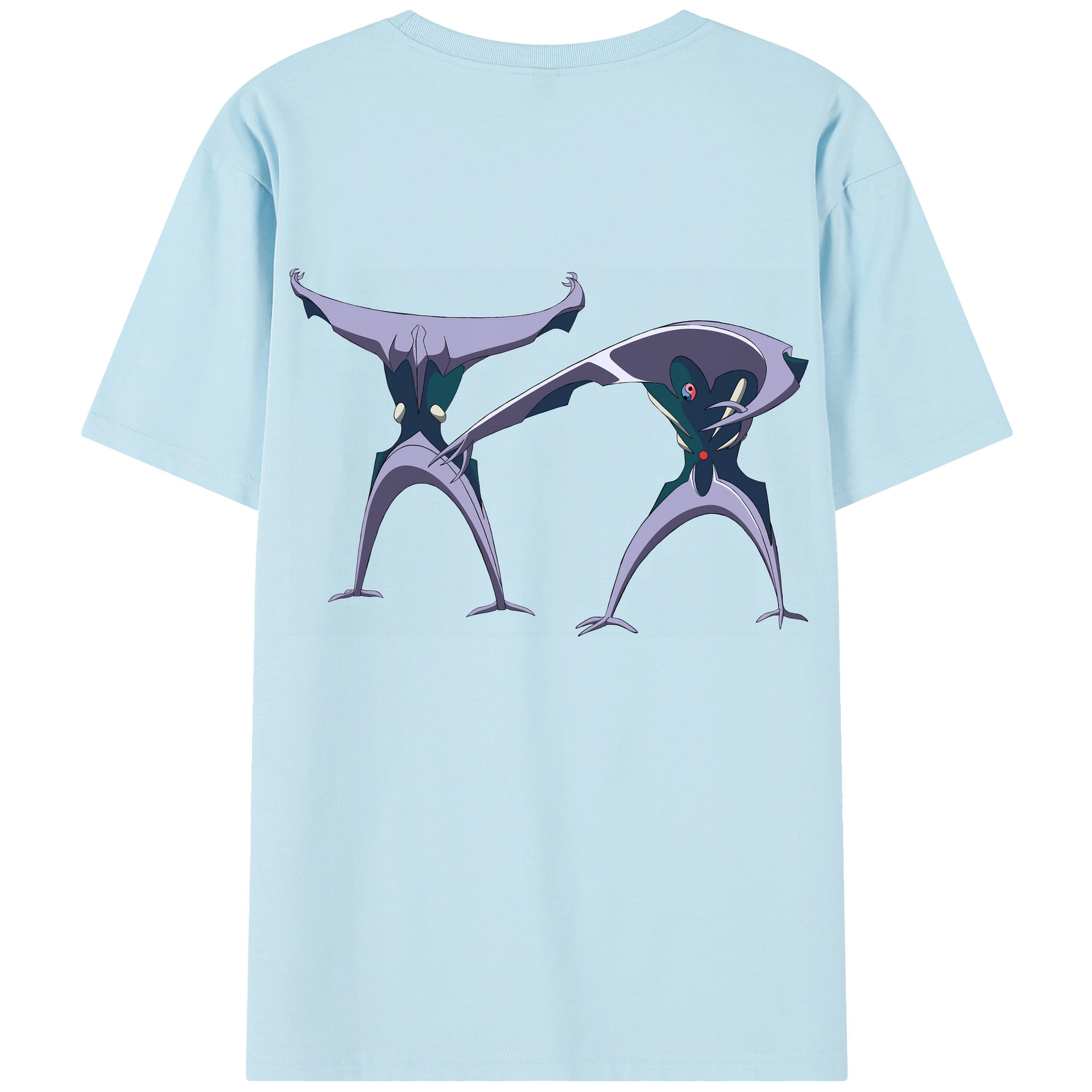 （画像用） EVA 新世紀エヴァンゲリオン 綿100％半袖Tシャツ（背面プリント）